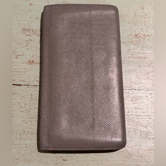 Louis Vuitton Brazza Wallet Gray Leather - Picture 8 of 16
